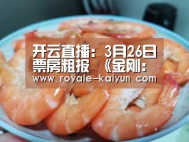 开云直播:3月26日票房粗报 《金刚:骷髅岛》首周三天票房近5亿超北美本土(图1) 开云入口